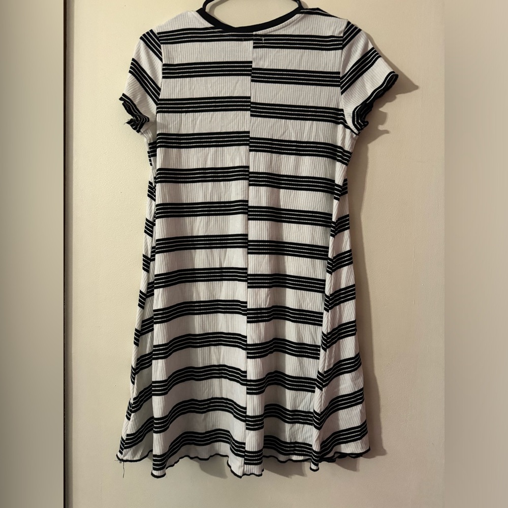 Striped Mini Dress - Size medium - Picture 2 of 4